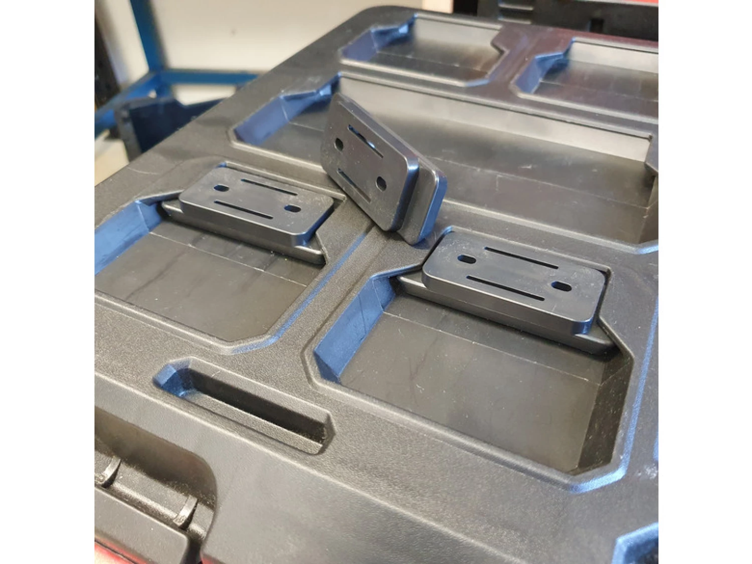 StealthMounts PAC-F-01-8 Cleat'n'Feet Mounting Feet Voor Mounting Cleats / Milwaukee PACKOUT - 8 Stuks thumbnail 2