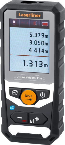 Laserliner Distancemaster Plus 80 Afstandsmeter In Tas - 80m - Rood - Bluetooth - IP65 - Detailed view of the product