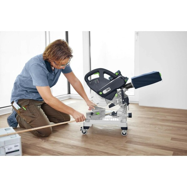 Festool SYMC 70 EB-Basic SYMMETRIC 2x18V Accu-plintenzaag Body - Detailed view of the product