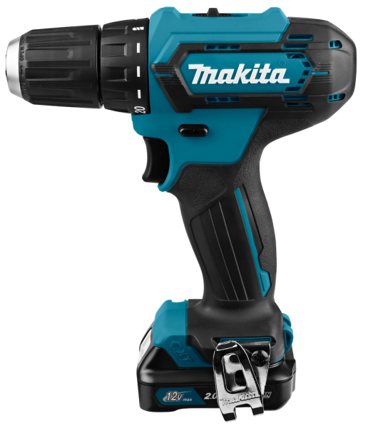 Makita DF333DSAJ 12V Max Li-Ion Accu Boor-/schroefmachine Set (2x 2.0Ah Accu) In Mbox - Detailed view of the product