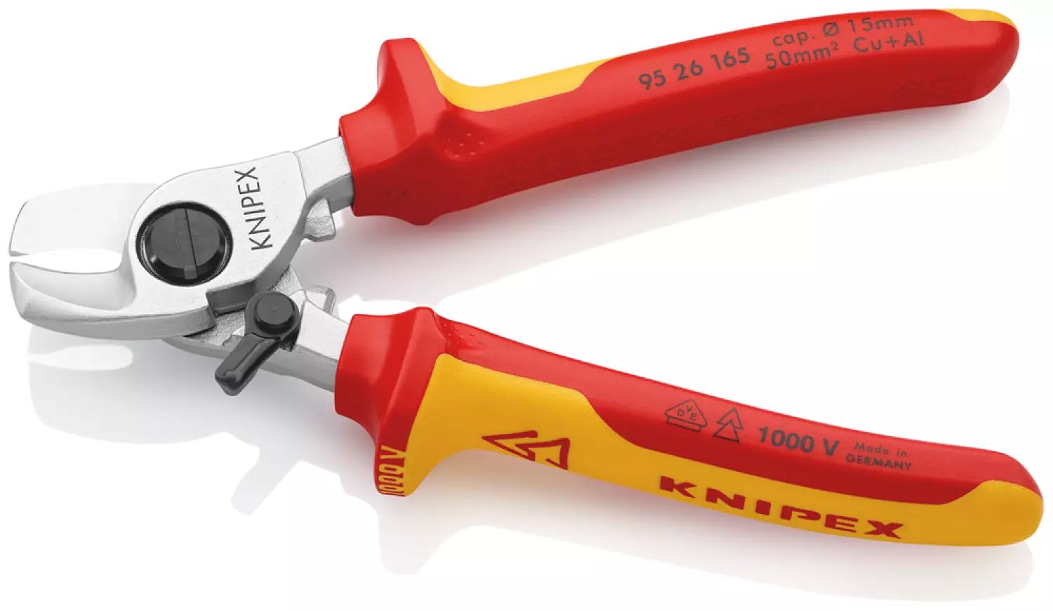 Knipex 95 26 165 VDE Kabelschaar - 165mm thumbnail 2