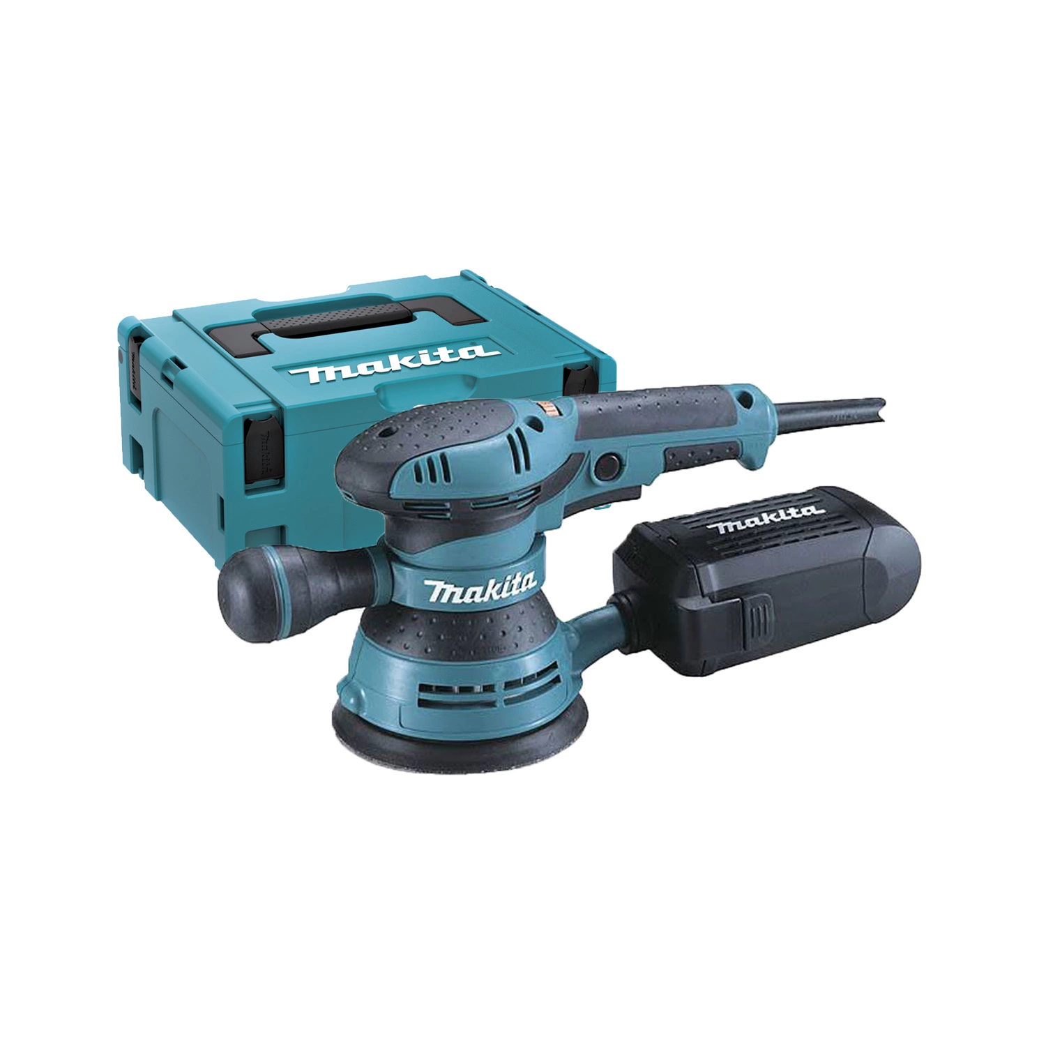 Makita BO5041J Excentrische Schuurmachine In Mbox - 300W - 125mm - Variabel