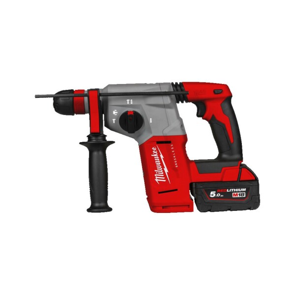 Milwaukee M18 BLHX-502X 18V Li-ion Accu SDS-plus Combihamer Set (2x5.0Ah) In HD Box - 2.3J - Koolborstelloos