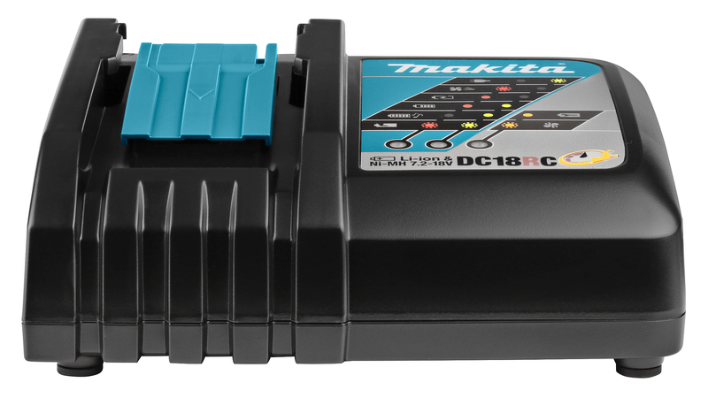 Makita DC18RC 14.4V - 18V Li-Ion Accu Snellader Met Actieve Koeling - Detailed view of the product