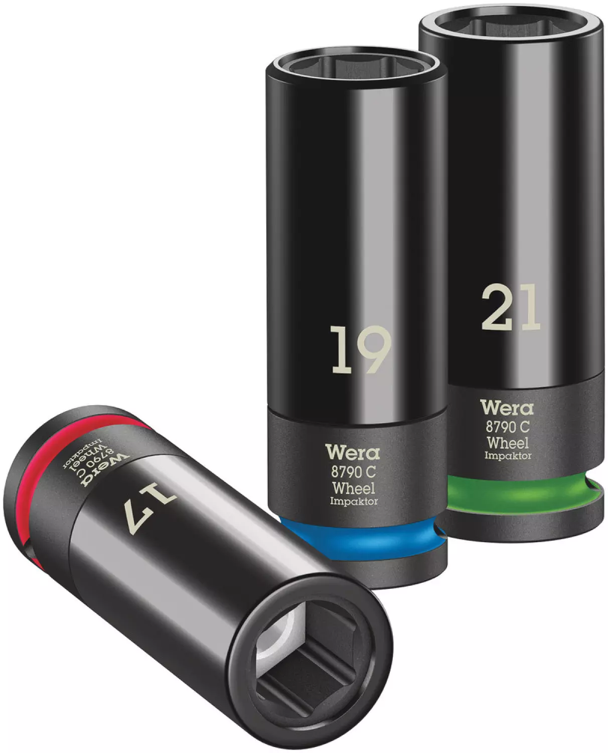 Wera 5004595001 3-delige Wheel Impaktor Dopsleutelset 1 - 85mm - 1/2'' thumbnail 2