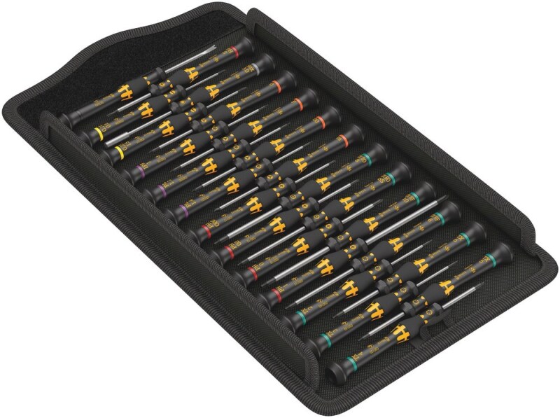 Wera 05134019001 25-delige Kraftform Micro ESD Big Pack 1 Schroevendraaierset Voor Elektriciens In Etui - Default image for the product