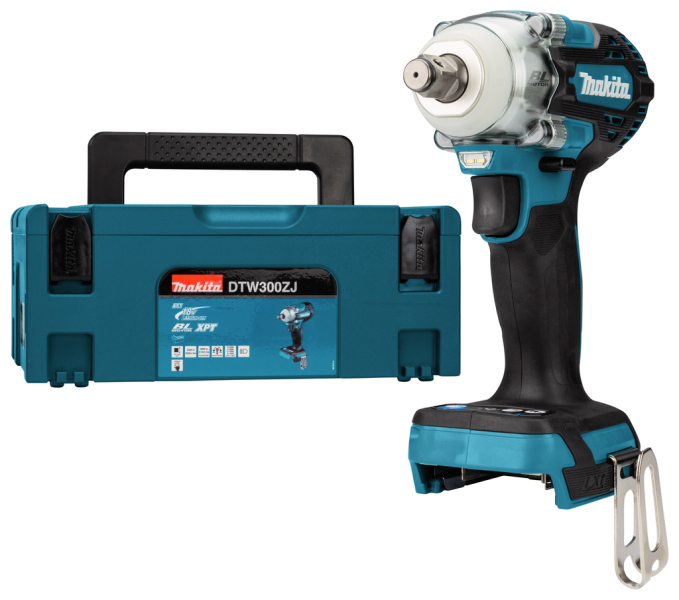 Makita DTW300ZJ 18V Li-ion Accu Slagmoersleutel Body In Mbox - 330Nm - 1/2