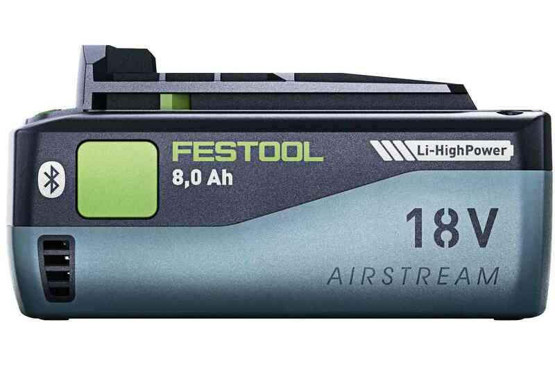 Festool BP 18 Li 8,0 HP-ASI HighPower-accu - 18V - Detailed view of the product