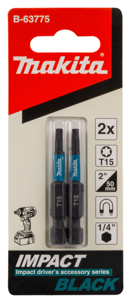 Makita B-63775 Slagschroefbit T15x50mm (2st) - Detailed view of the product