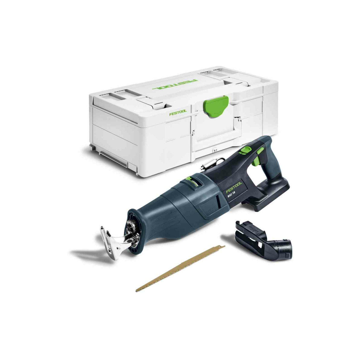 Festool RSC 18 EB-Basic 18V Li-Ion scie sabre sans fil corps dans Systainer - 230 mm