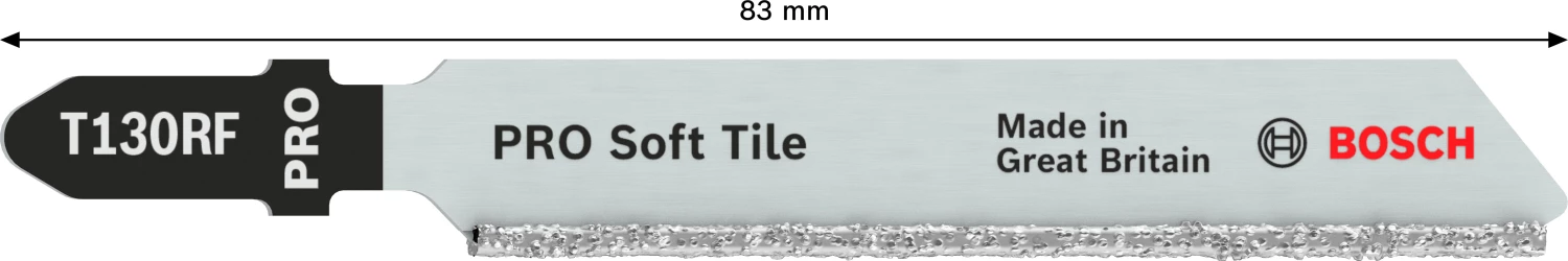 Bosch PRO T130RF Soft Tile Decoupeerzaagblad - 83 Mm - Tegels (3st) thumbnail 3
