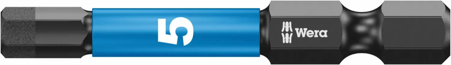 Wera 05057644001 840/4 1/4"Impaktor Inbus Bit - 4.0 X 50mm (5st) thumbnail 2