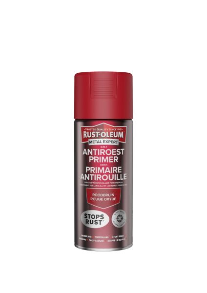 Rust-oleum Metalexpert 3-in-1 Antiroest Primer  3000 Rood 400ml Spuitbus