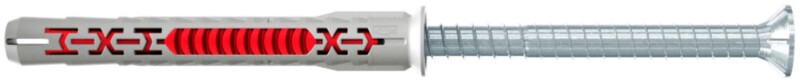Fischer 562149 Constructieplug DuoXpand - TX30 - 8.0 X 80mm - Verzonken Kop - Voldraad - Verzinkt (50st)