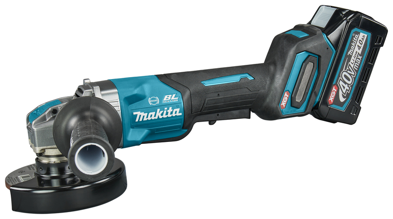 Makita GA047GM201 XGT 40V Max Li-ion Accu Haakse Slijper Set (2x 4,0Ah) In Mbox - 125 Mm - Koolborstelloos - Detailed view of the product