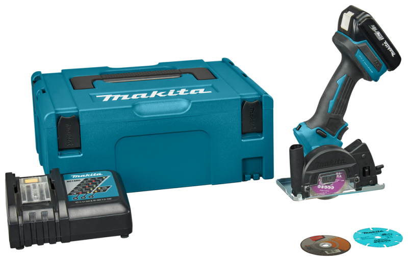 Makita DMC300RAJ LXT 18V Li-ion Accu Doorslijper Set (2x 2.0Ah) In Mbox EAN: 88381765572