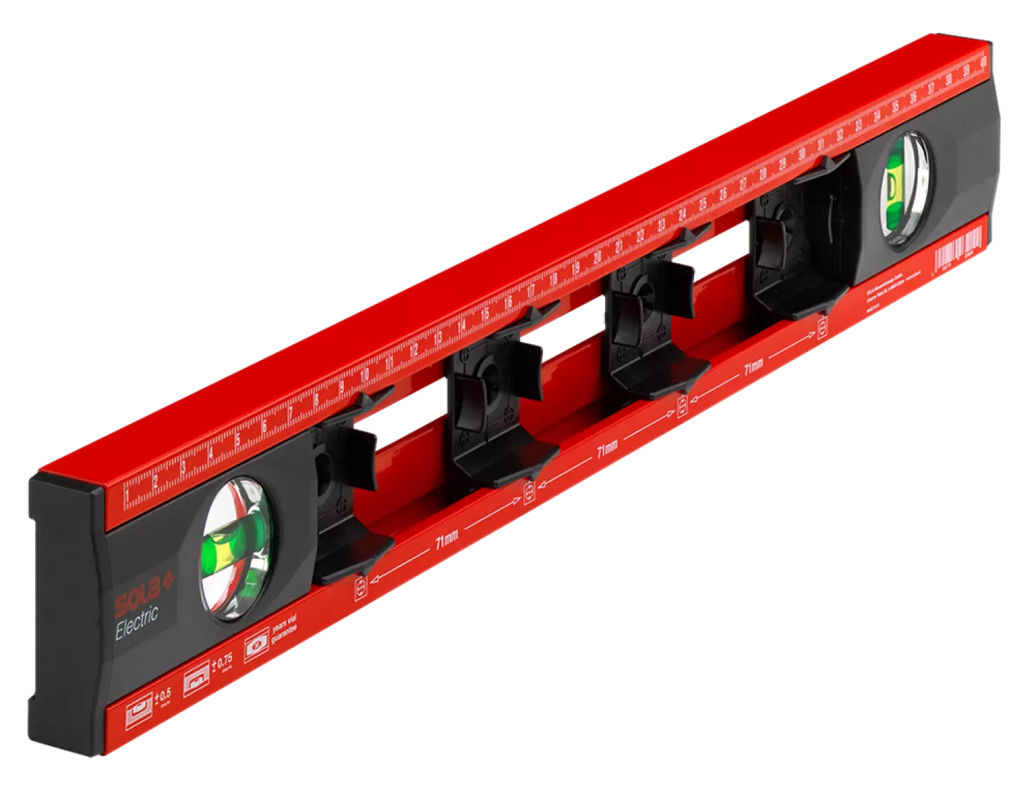 Sola Electric Aluminium Elektricienswaterpas - 410mm