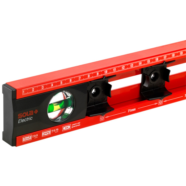 Sola Electric Aluminium Elektricienswaterpas - 410mm - Detailed view of the product
