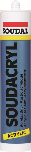 Soudal Soudacryl Basis Acrylaatkit - Wit - 310ml