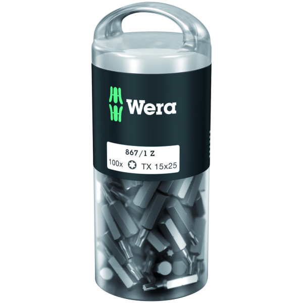 Wera 5072447001 1/4"Torx Bit - T15 X 25mm (100st)