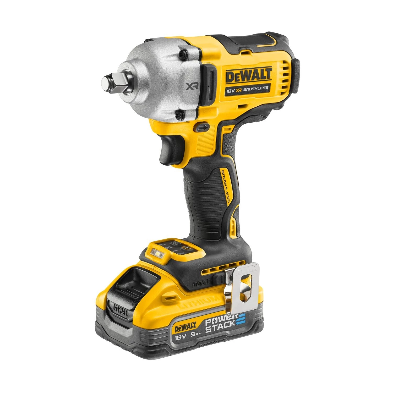 DeWALT DCF891H2T 18V Li-ion Accu Slagmoersleutel Set (2x 5.0Ah Accu) In TSTAK - 1152Nm - 1/2'' thumbnail 2