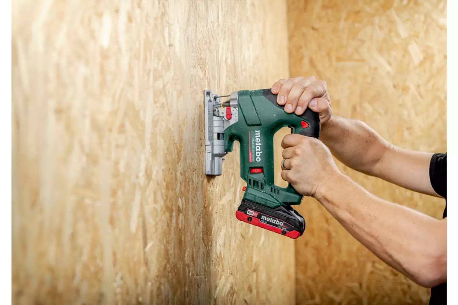Metabo STAB 18 LTX 150 BL 601503840 Accu-decoupeerzaag Zonder accu, Zonder lader 18 V Aantal meegeleverde accu's: 0