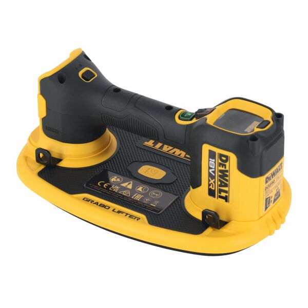 DeWALT DCE590N 18V Li-ion Accu Vacuüm Tegeldrager Body - 120kg - Detailed view of the product