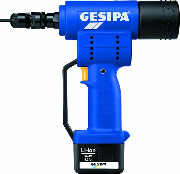 Gesipa Firebird 14,4V Li-ion Accu Blindmoertang Set (2x 1,3Ah Accu) In Koffer - 13kN - M3-M10