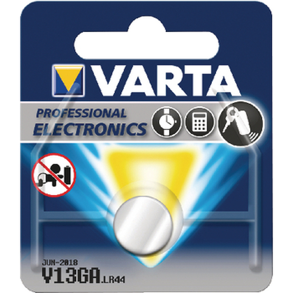 Varta Knoopcelbatterij - Alkaline - 1,5V - LR44 - V13GA - Default image for the product