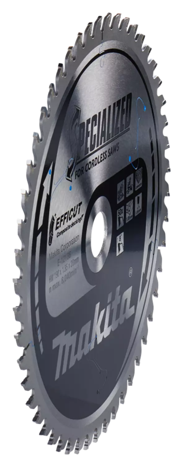 Makita E-12186 Efficut Cirkelzaagblad WPC - 190x20x1,85mm 50T thumbnail 2