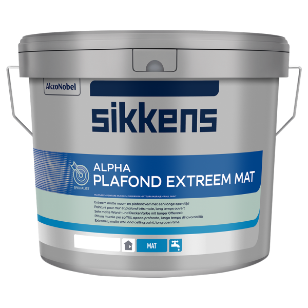 sikkens alpha plafond extreem mat lichte kleur 5 ltr