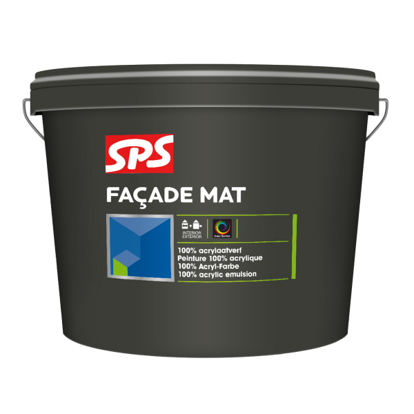 SPS Facade Mat Muurverf - Op Kleur Gemengd - 4L - Default image for the product