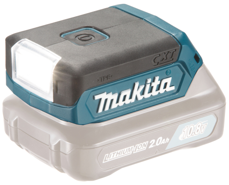 Makita DEAML103 Compacte Zaklamp Body Voor 10,8 Volt Schuifaccu - Detailed view of the product