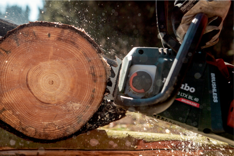 Metabo MS 36-18 LTX BL 40 36V Li-Ion Accu Kettingzaag Body - 36cm - Detailed view of the product