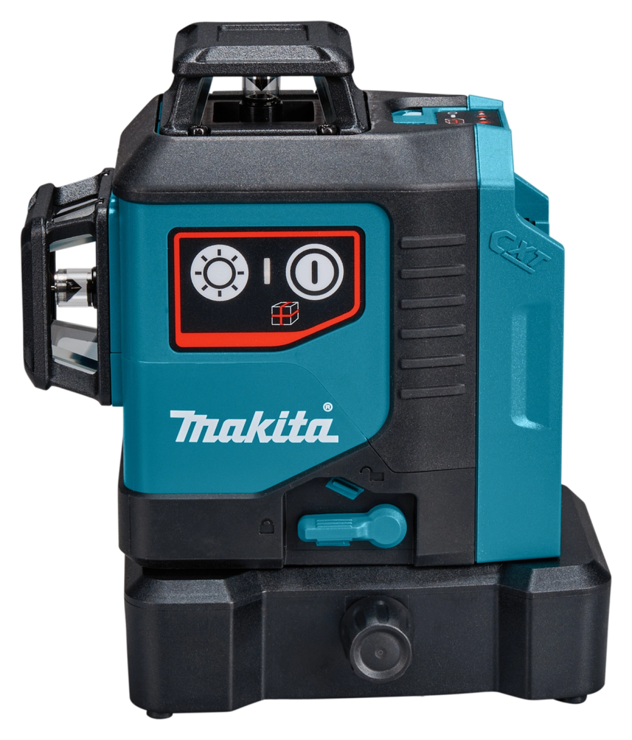 Makita SK700DX 12V Max Li-Ion Accu Kruislijnlaser Set (1x2.0Ah) In Tas - Zelfnivellerend - Rood 3x360°- 25m thumbnail 3