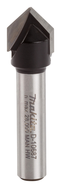Makita D-10687 V-groeffrees 12,7 90gr S8