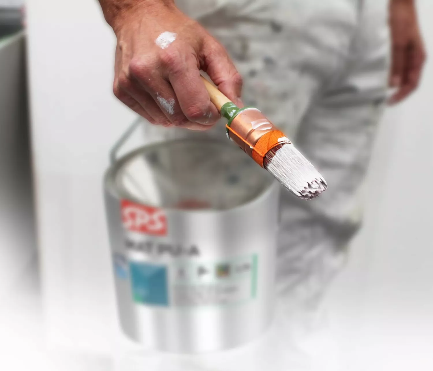 SPS Satin Pu-A Lak - Op Kleur Gemengd - 2,5L thumbnail 2