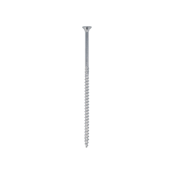 DynaPlus 0281.01.42801 Unischroef - TX25 - 5.0 X 120/70mm - Platkop - Deeldraad - Verzinkt (200st) - Detailed view of the product