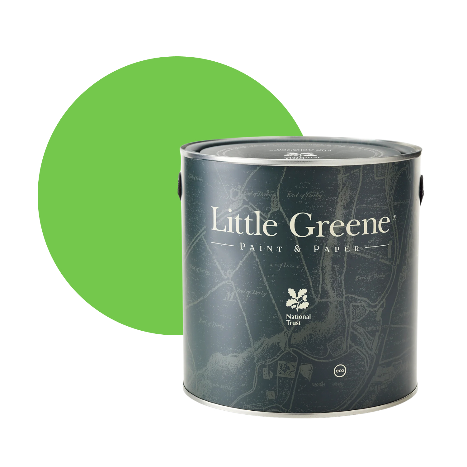 Little Greene Intelligent Exterior Eggshell - Phthalo Green™ No. 199 - 2,5L