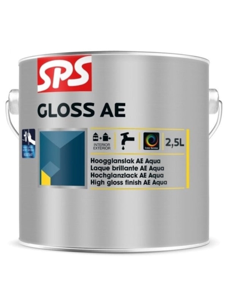 sps gloss ae ral 9010 2.5 ltr