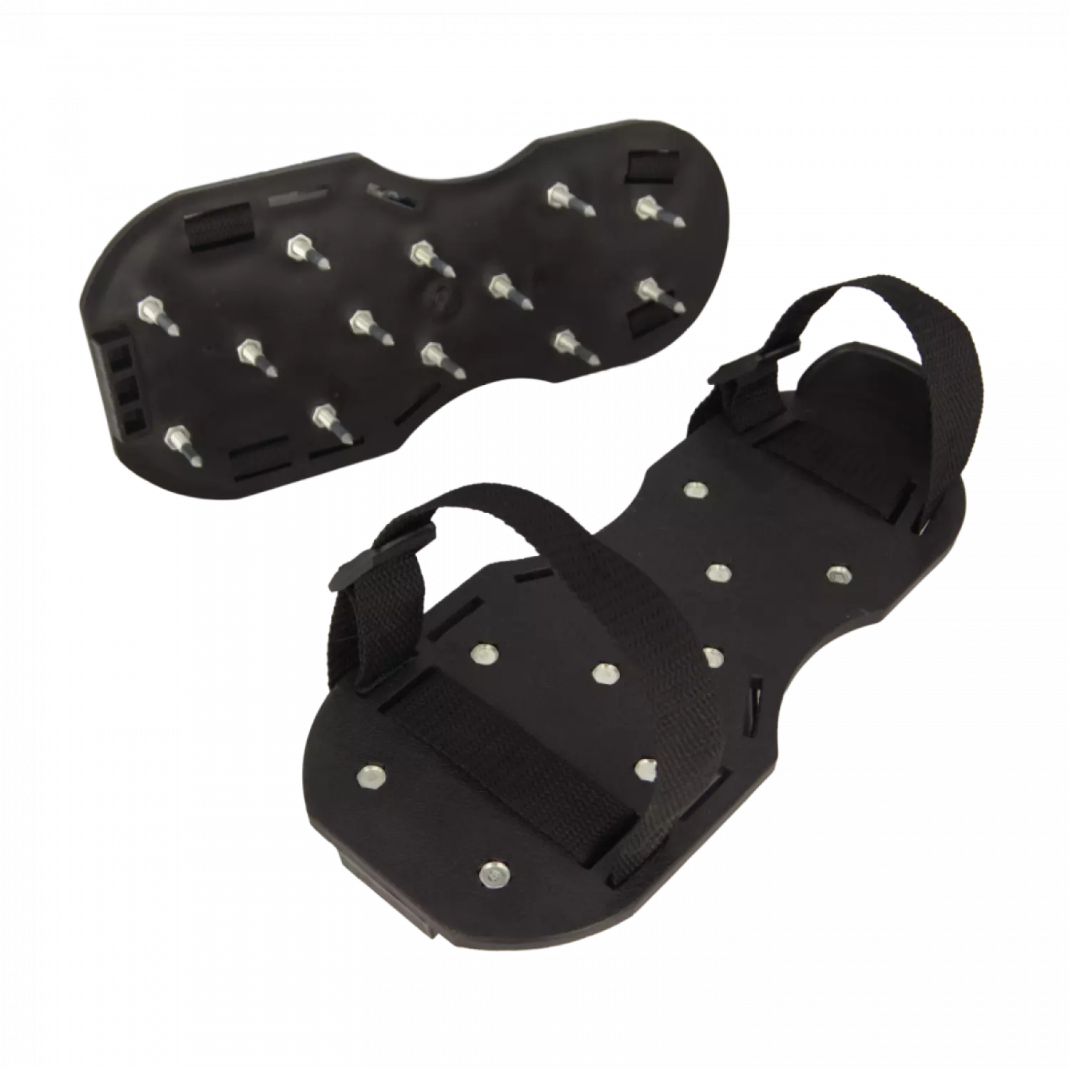 Paintura Spijkerzolen Met Nylon Sluiting - Zwart - 35mm