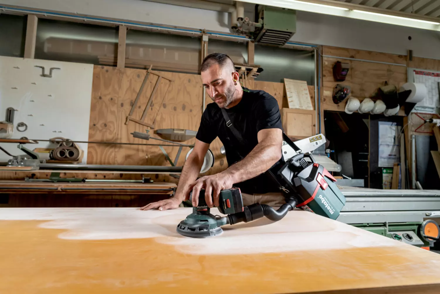 Metabo SXA 18 LTX 150 BL 18V Li-ion Accu Excentrische Schuurmachine Body In Metabox - 150mm thumbnail 4