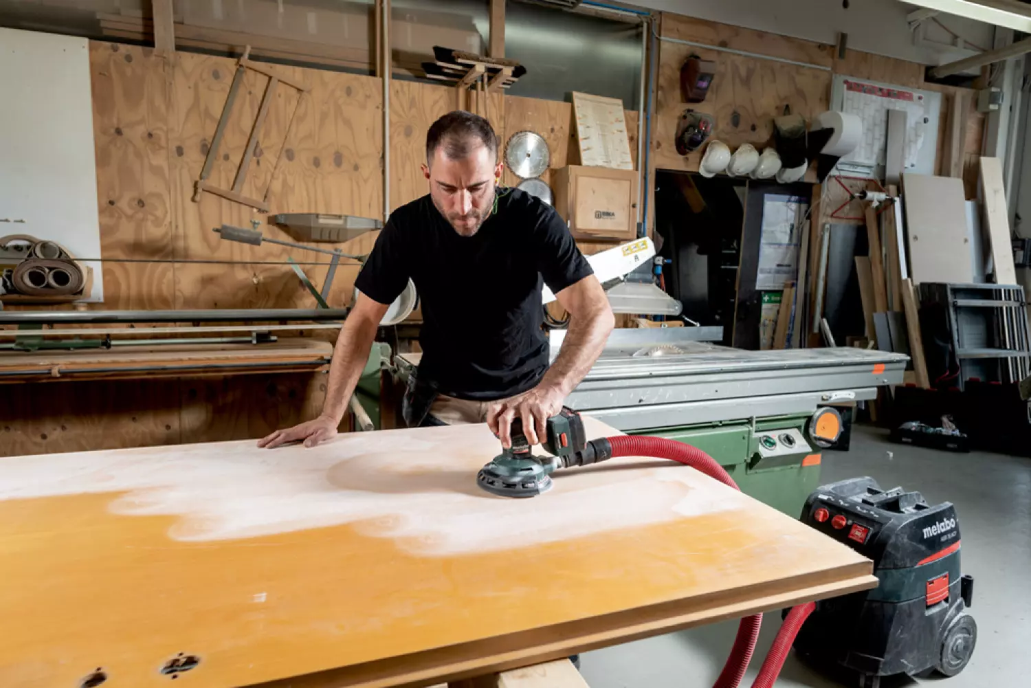 Metabo SXA 18 LTX 150 BL 18V Li-ion Accu Excentrische Schuurmachine Body In Metabox - 150mm thumbnail 3