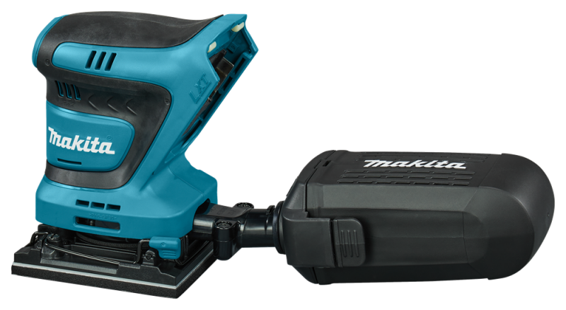 Makita DBO480Z LXT 18V Li-ion Accu Handpalm Vlakschuurmachine Body - Detailed view of the product