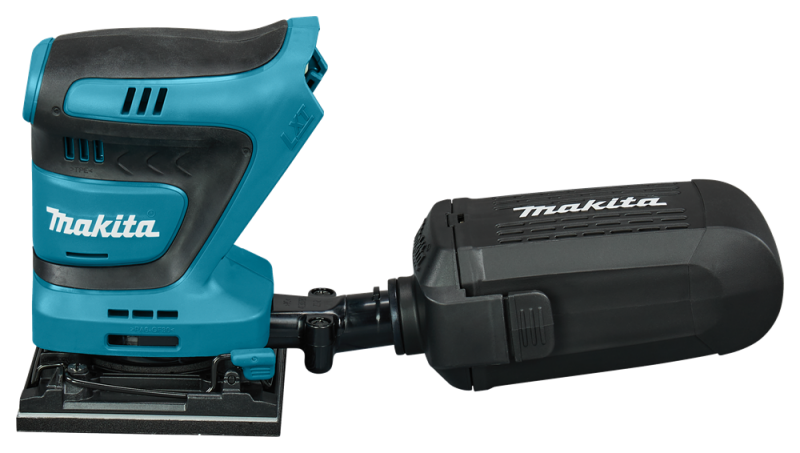 Makita DBO480Z LXT 18V Li-ion Accu Handpalm Vlakschuurmachine Body - Detailed view of the product