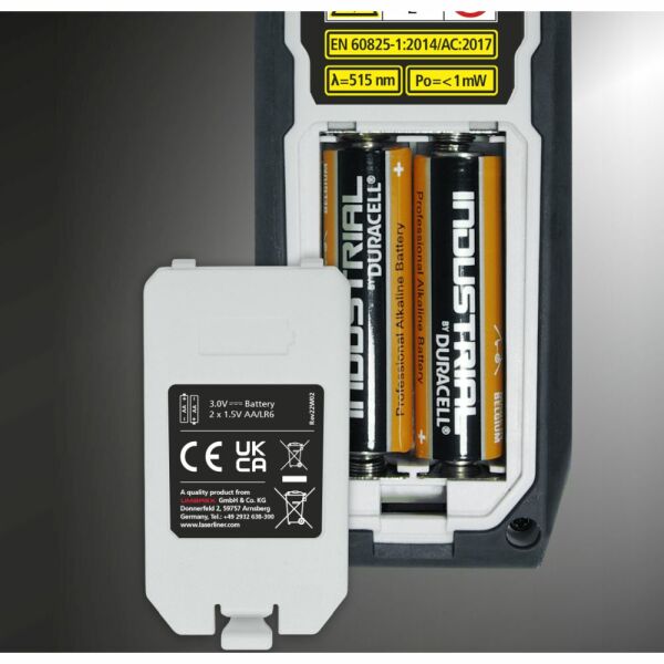 Laserliner LaserRange-Master Gi5 Laser- Afstandsmeter - Groen - 50m - Detailed view of the product