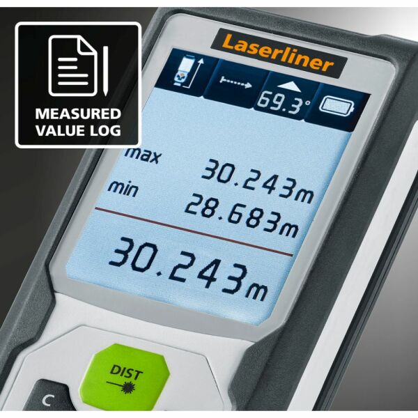 Laserliner LaserRange-Master Gi5 Laser- Afstandsmeter - Groen - 50m - Detailed view of the product