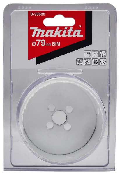 Makita D-35520 Gatzaag Hout/metaal - 79mm - Detailed view of the product