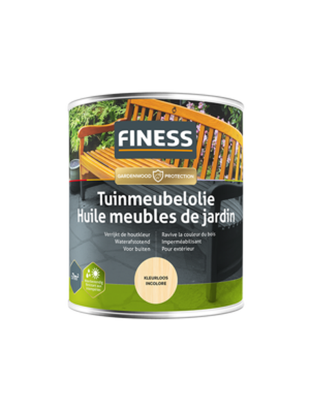 finess tuinmeubelolie 0.75 ltr