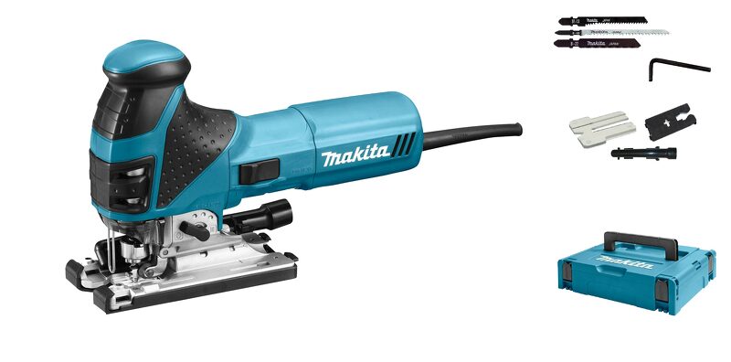 Makita 4351FCTJ Decoupeerzaag In Mbox - 720W - T-greep - Variabel EAN: 88381639224